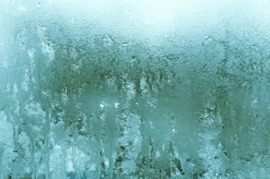 Turquise soyut hoarfrost dokulu arka plan