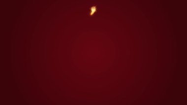 Animation of Light Forming a Christmas Tree. New Year Celebration Background. Animation with Light, Stars, and Particles. Merry Christmas.