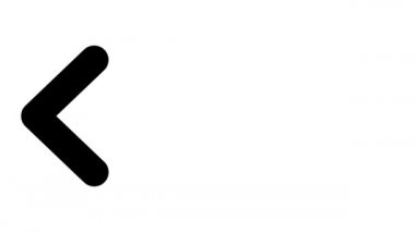 Animasyon Okları İşareti Alfa Kanalı ile Beyaz Arkaplanda Devam Ediyor.