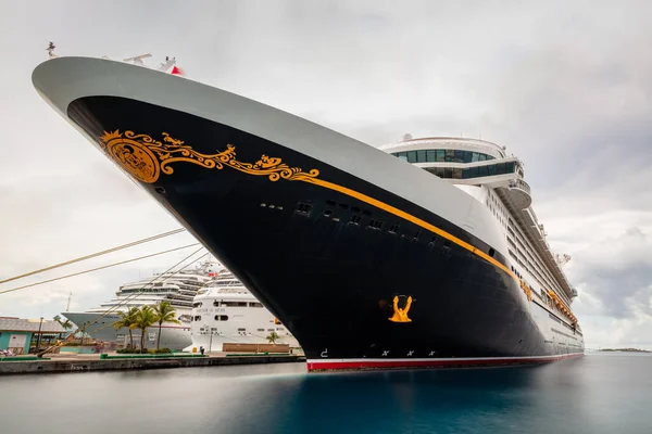 Nassau Bahamas July 2019 Disney Dream Cruise Ship Docked Prince — Zdjęcie stockowe