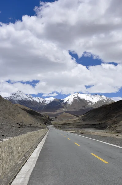 Tibet je přírodní scenérie — Stock fotografie