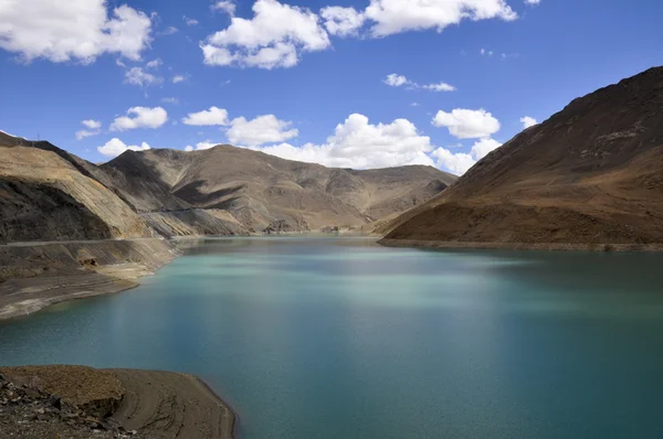 Tibet je přírodní scenérie — Stock fotografie