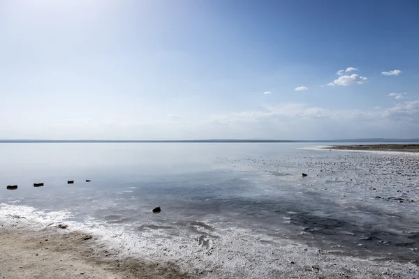 Turquie Lac Tuz Paysage du lac Salé — Photo