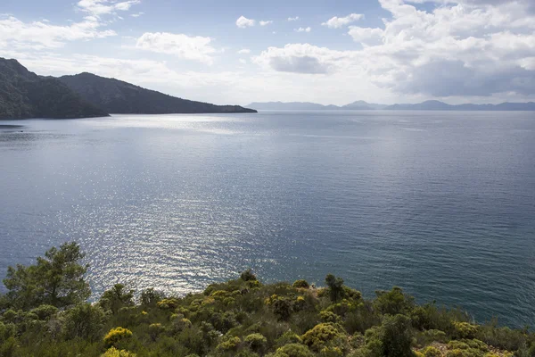 Mediterranean coastal scenery — Stock Photo, Image