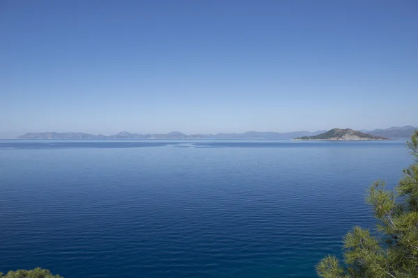 Paisaje costero mediterráneo — Foto de Stock