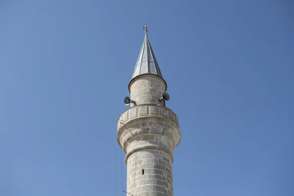 Minaret top Muslim architecture — Stock Photo, Image
