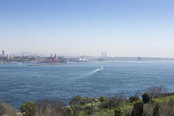 Bosforo, Istanbul, Turchia paesaggio — Foto Stock