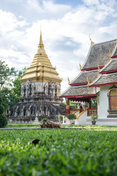 Буддийские храмы, взятые в Таиланде — стоковое фото