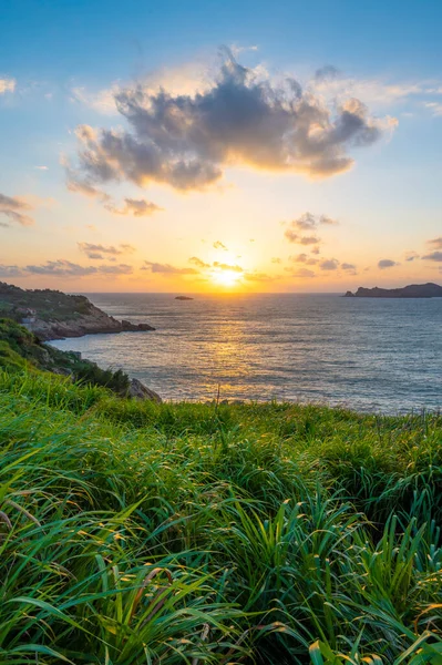 Hermoso Paisaje Amanecer Junto Mar — Foto de Stock