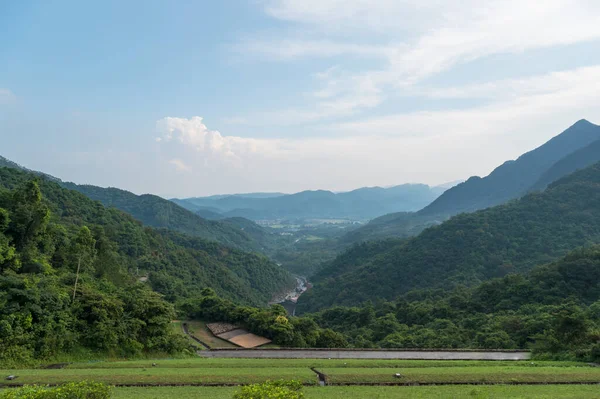 Vacker Natur Från Toppen Berget — Stockfoto