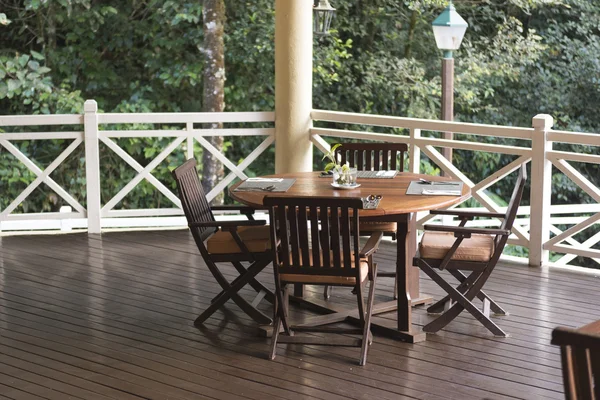 Tables and chairs — Stock Photo, Image