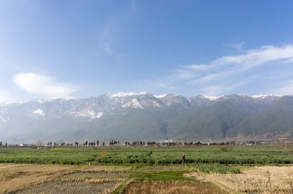 Scenario della montagna di Cangshan — Foto Stock