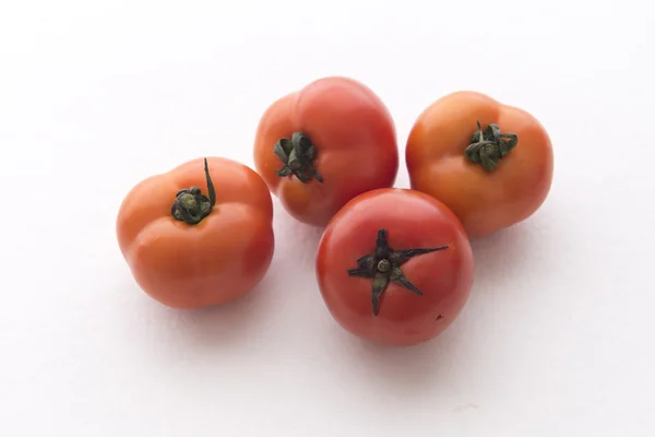 Uma pluralidade de tomates — Fotografia de Stock