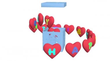 Mutlu yıllar, 3 boyutlu animasyon. Doğum günü için harika bir hediye. Tatil kutunuz ve kalpleriniz için tebrikler. Çalışmalarımı buradan sipariş edebilirsiniz: https: / / www.upwork.com / ab / flservice / cl / public / org / 10206391132974081