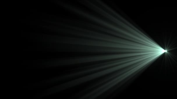 光学照明弹 抽象的幻觉 透明的背景 — 图库视频影像