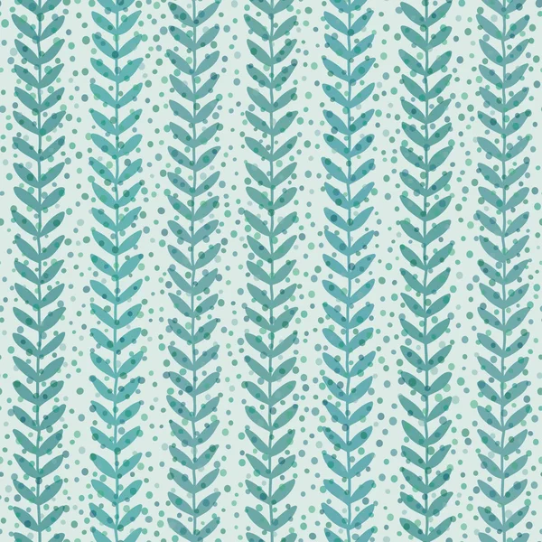 Seaweed seamless transparent pattern. Blue water wallpaper. Vector illustration. — Stock Vector