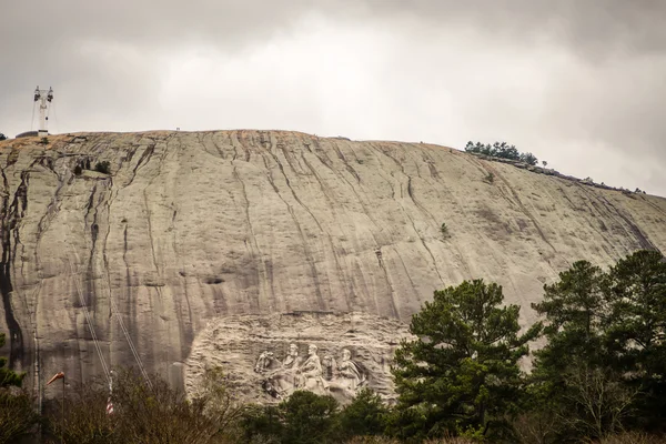 Monument to the Confederacy at Stone Mountain — Stock Photo, Image