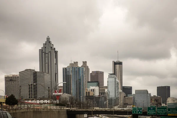 Atlanta georgia ciudad skyline — Foto de Stock