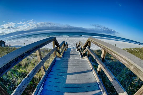 Alba sulla spiaggia della Florida — Foto Stock