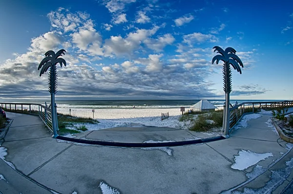 Destin florida beach scény — Stock fotografie
