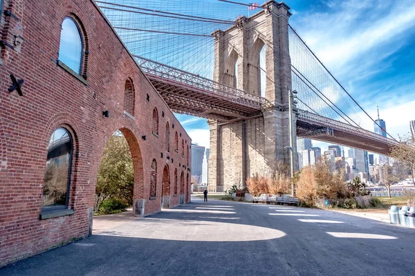 Baja Manhattan Nueva York Panorama Ciudad — Foto de Stock