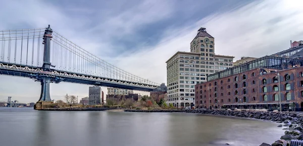 New York City Skyline Manhattan Panorama View — Fotografia de Stock