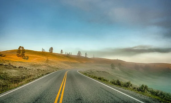 Hayden Valley Yellowstone National Park — Stock Photo, Image