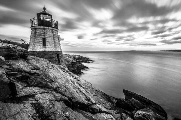 Farol Oldcastle Newport Rhode Island — Fotografia de Stock