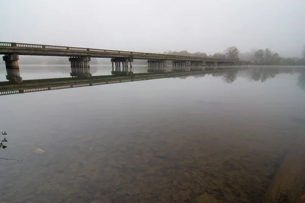 Herbst Dixie Catawba River Gastonia North Carolina — Stockfoto