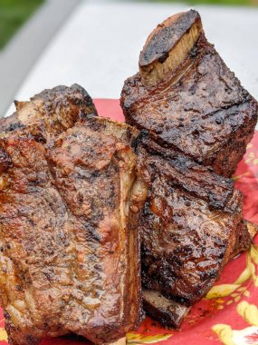 Lezzetli pirzola hazır.