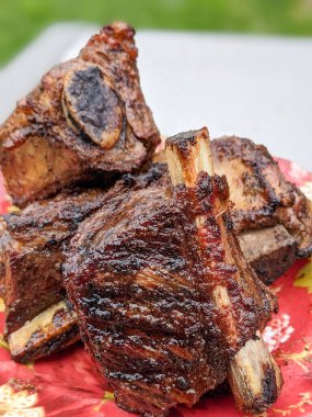 Lezzetli pirzola hazır.