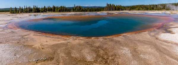 Grande Primavera Prismática Parque Nacional Yellowstone — Fotografia de Stock