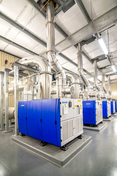 Modern kazan dairesi.