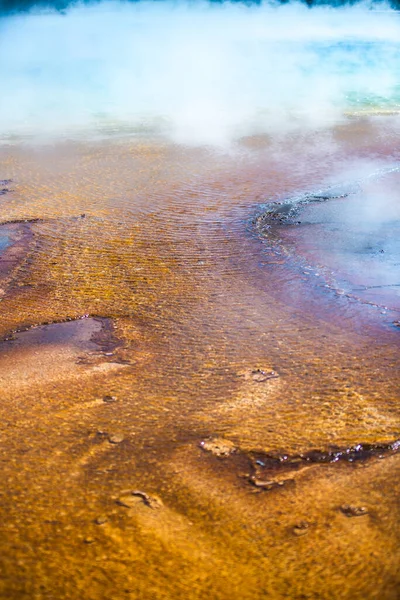 Grand Prismatic Spring Dans Parc National Yellowstone — Photo