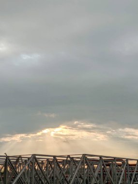 Amerika 'da bir atık su arıtma planında.