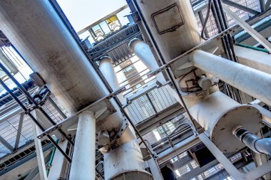 Atık su santralinde biyolojik atık dağılımı