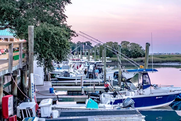 Ansichten Und Szenen Murrells Bucht Südlich Von Myrtenstrand South Carolina — Stockfoto