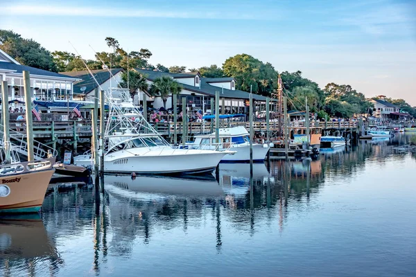 Výhledy Scény Zátoce Murrells Jižně Myrtle Beach South Carolina — Stock fotografie