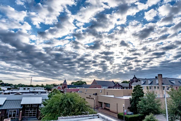 Rock Hill Sud Carolina Centro Mattino — Foto Stock