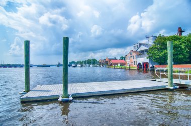 Waterfront sahneleri washington north Carolina