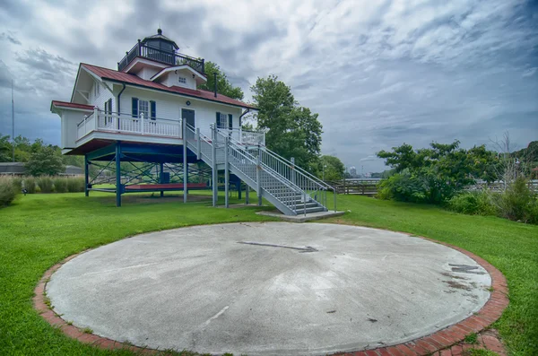 Faro del fiume Roanoke — Foto Stock