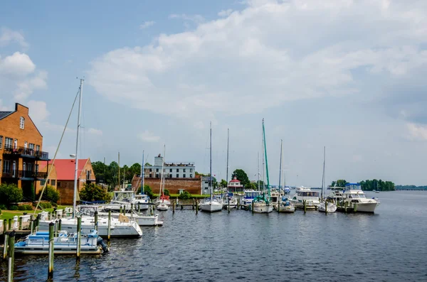 Waterfront sahneleri washington north Carolina — Stok fotoğraf