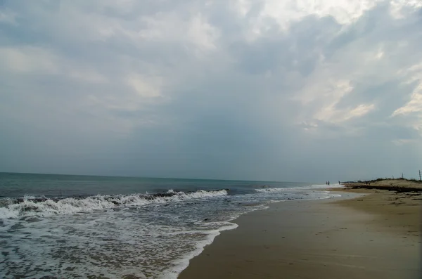 Cape Hatteras National Seashore na wyspie Hatteras północ Carolin — Zdjęcie stockowe