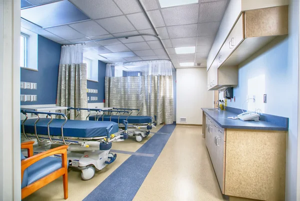 Interior de la habitación vacía del hospital — Foto de Stock