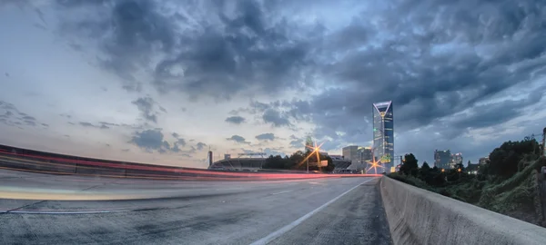 Skyline of charlotte nrth carolina — Stock Photo, Image