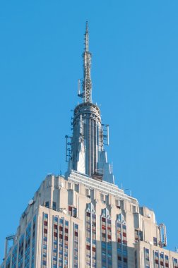 New York'un manhattan midtown hava panorama görünüm skyscr ile