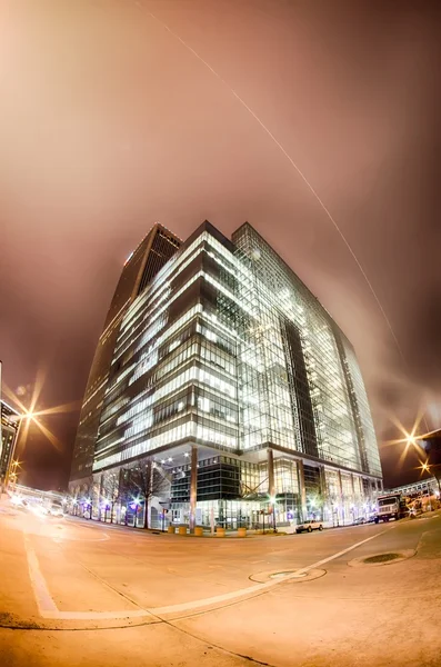 Tulsa city skyline around downtown streets — Stock Photo, Image