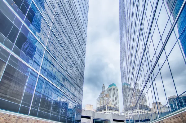 Tulsa city skyline around downtown streets — Stock Photo, Image