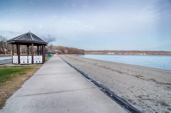 Puerto marítimo de Greenwich Bay Harbor en el este greenwich Rhode Island — Foto de Stock