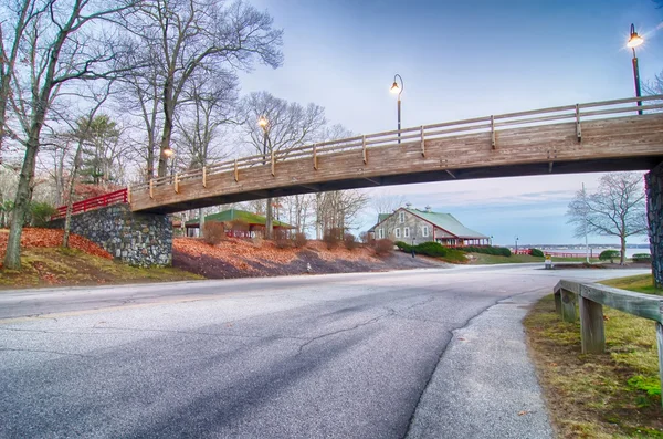 Greenwich Bay Harbor Seaport Doğu greenwich Rhode Island içinde — Stok fotoğraf